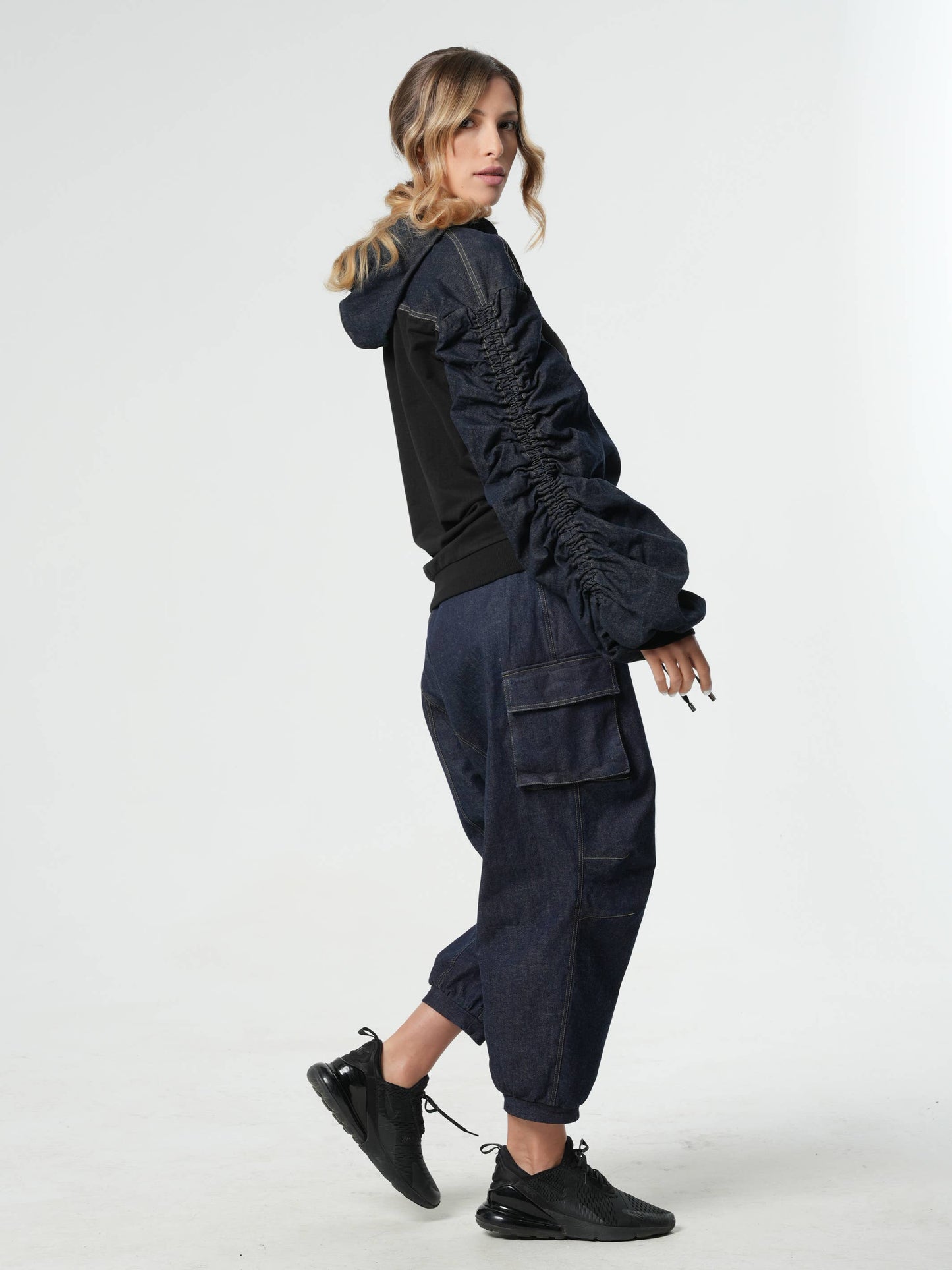 Denim Hooded Jacket (pre-order)