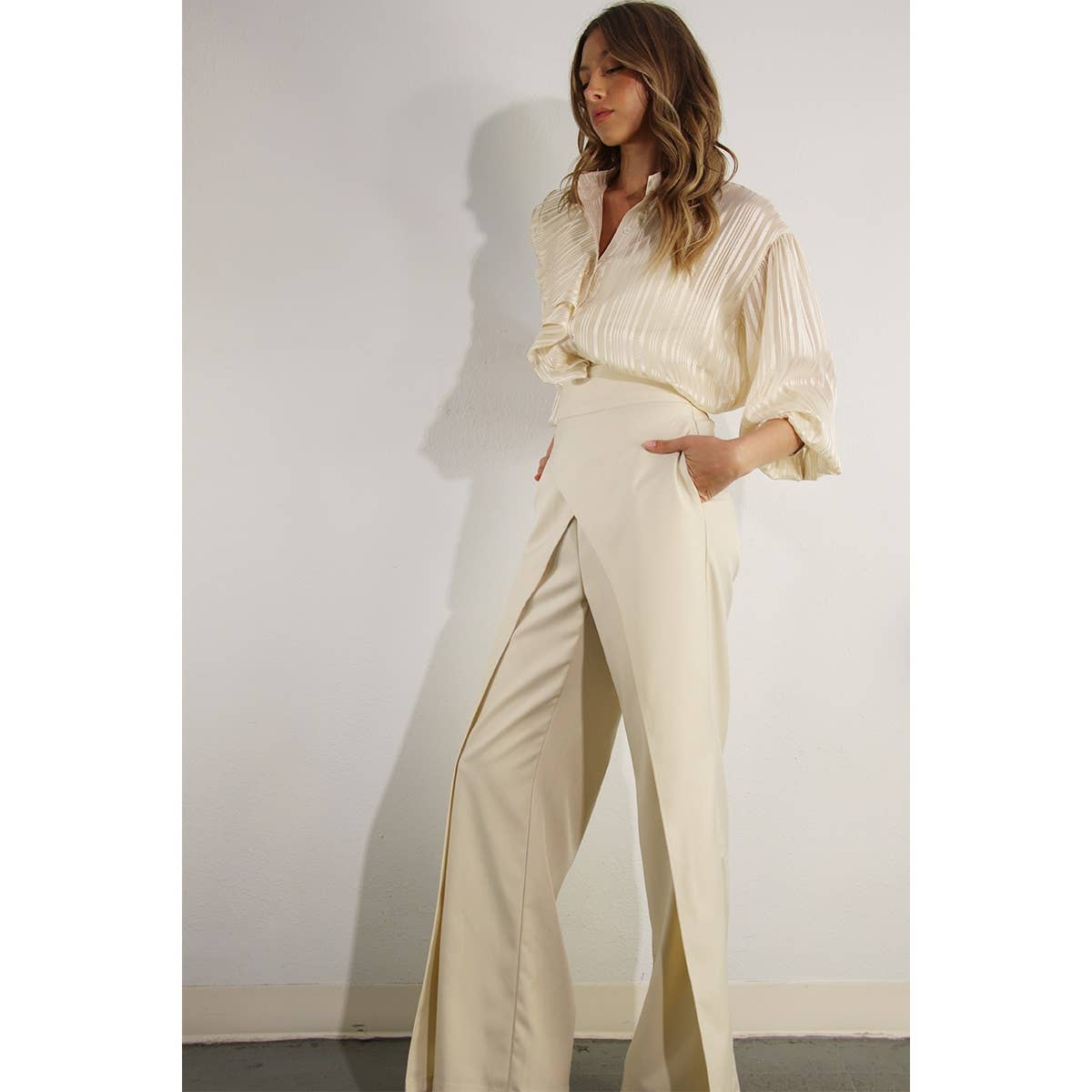 Fly Away Back tie Pants