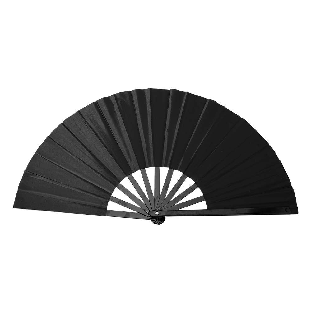 Plain Folding Line Dance Hand Fan