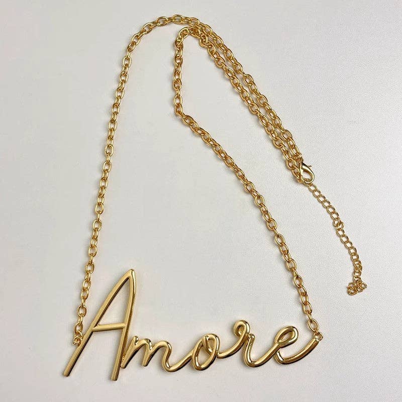 Metal Letter Waist Chain