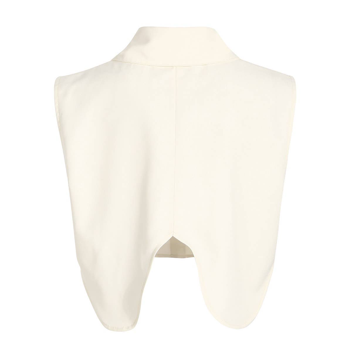 Sleeveless Vest Shawl Suit - Short Shirt Ensemble