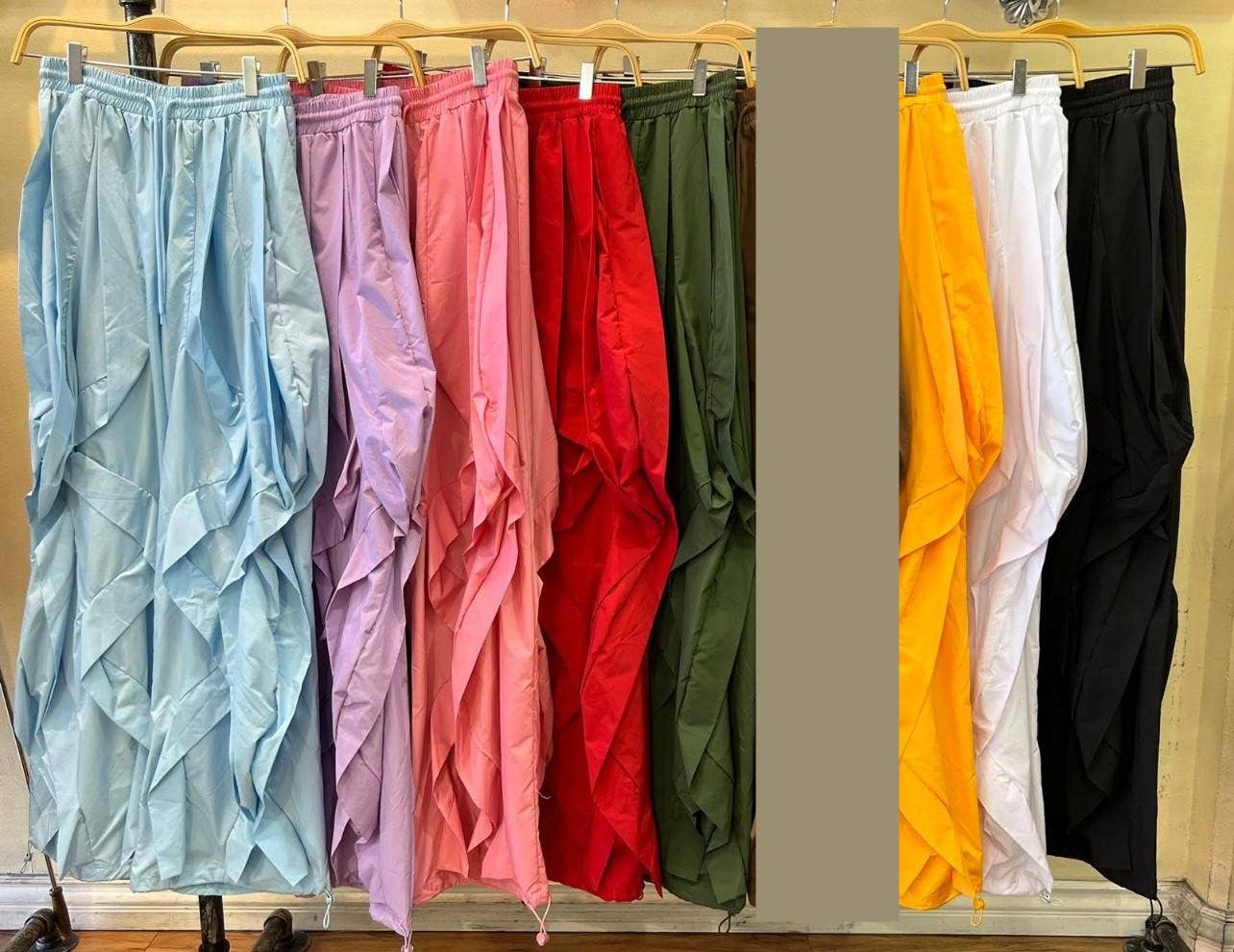 Ruffle Detail Drawstring Pant