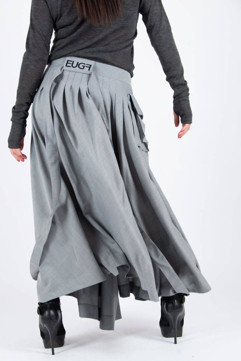 Asymmetrical Long Skirt ZEFIRA
