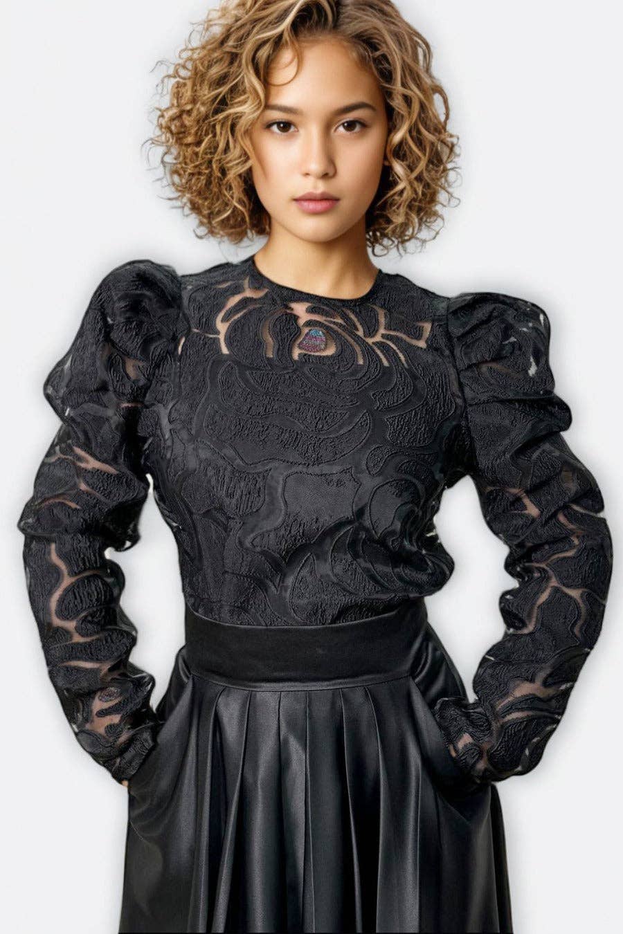 Elegant Lace Blouse