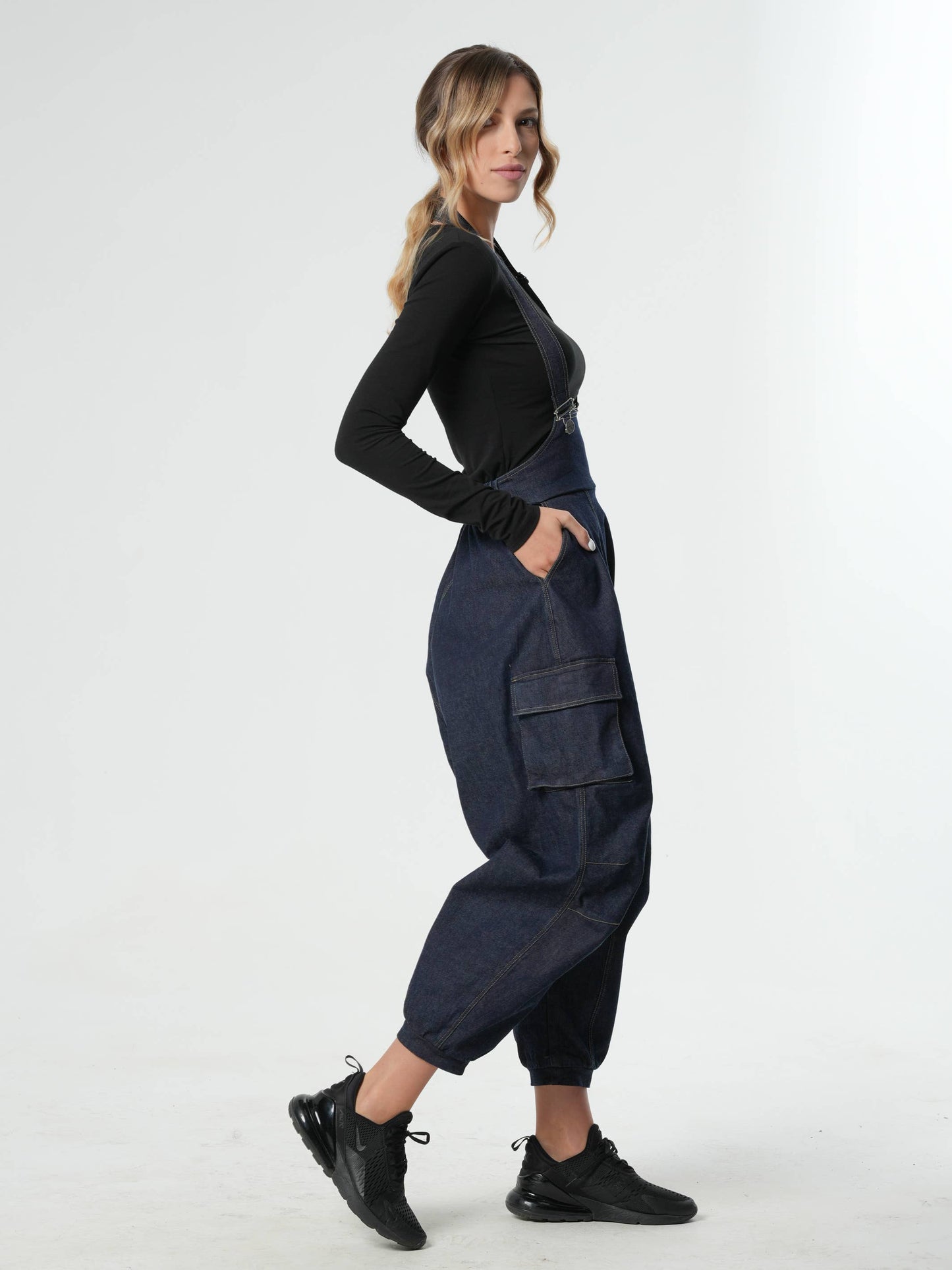 Oversized Denim Jumpsuit (pre-order)