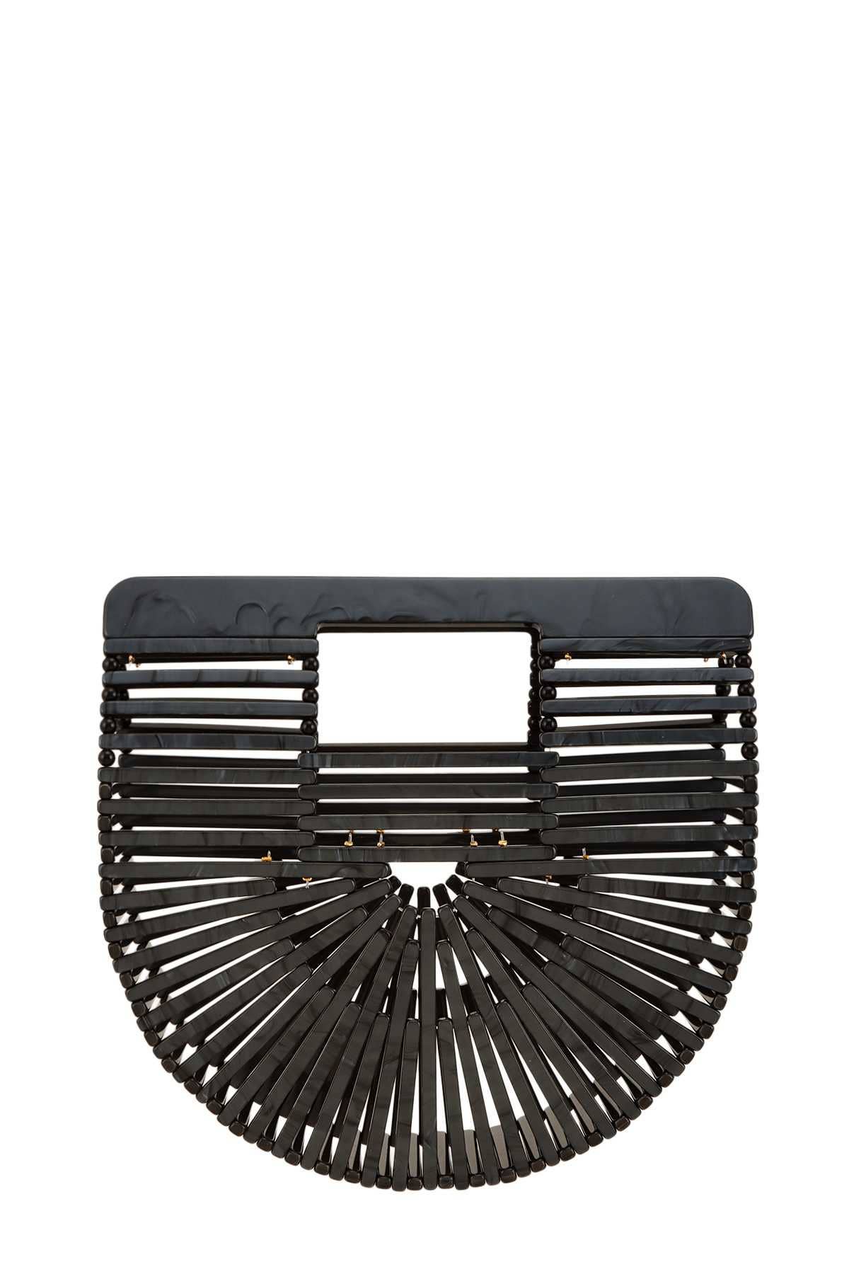 Bamboo Acrylic Clutch Hand bag