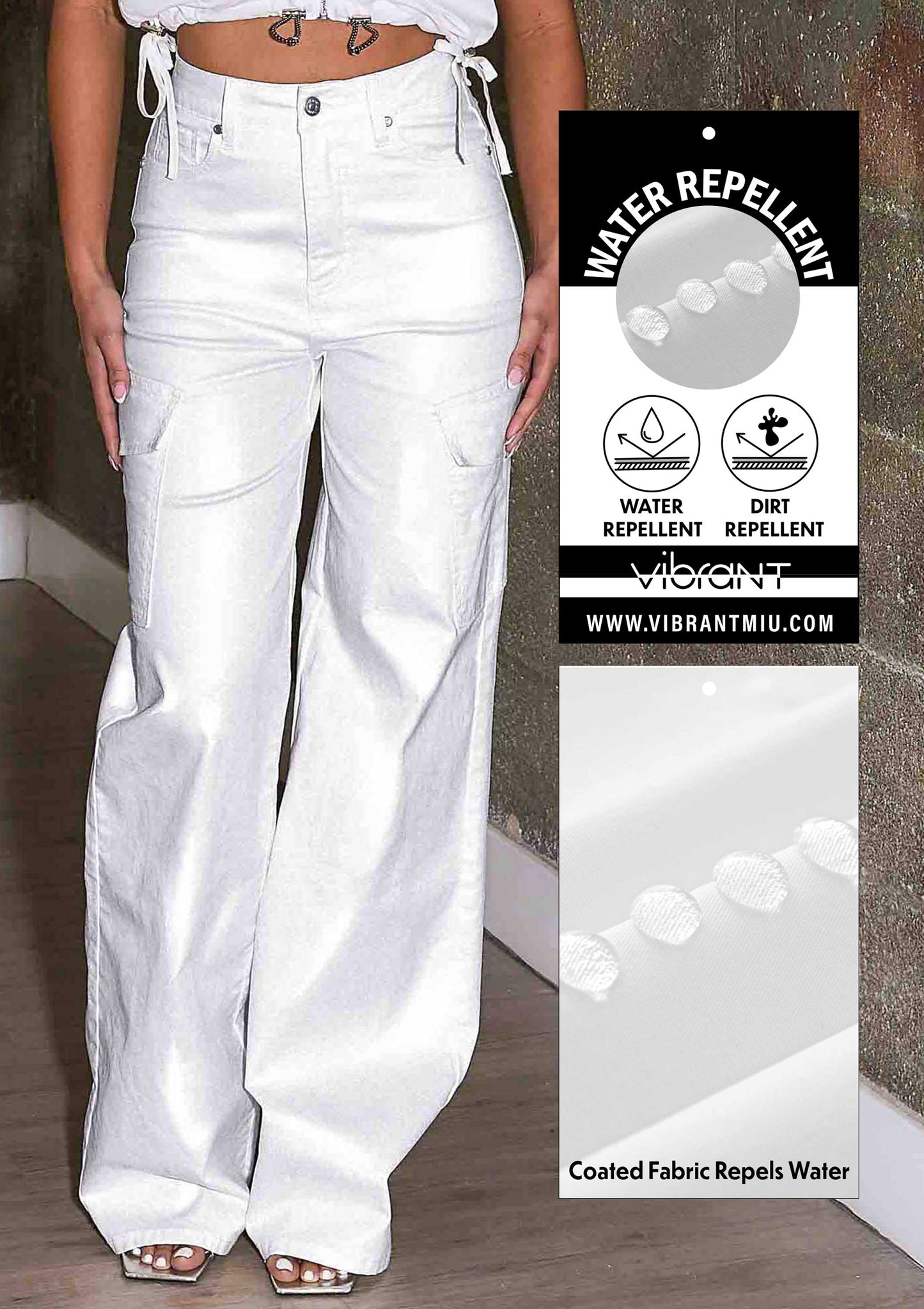 Cargo Wide Leg Pants
