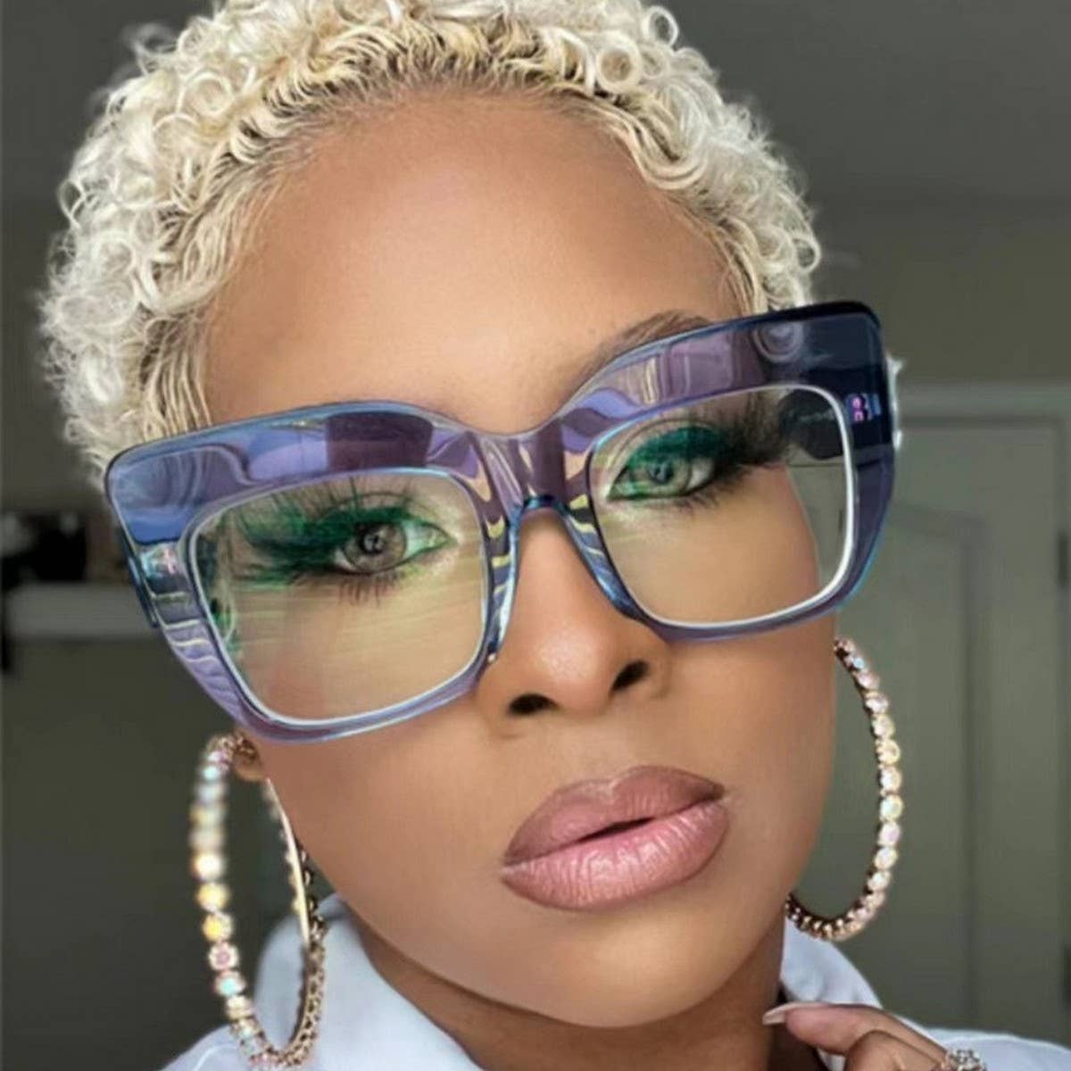 FASHIONABLE LARGE FRAME ANTI-BLUE LIGHT GLASSES_CWASG0371