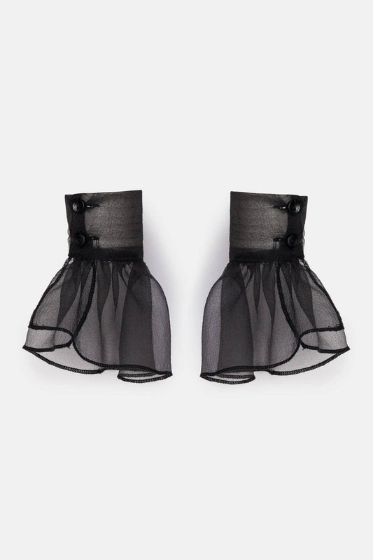 FRILLED ORGANZA CUFFS