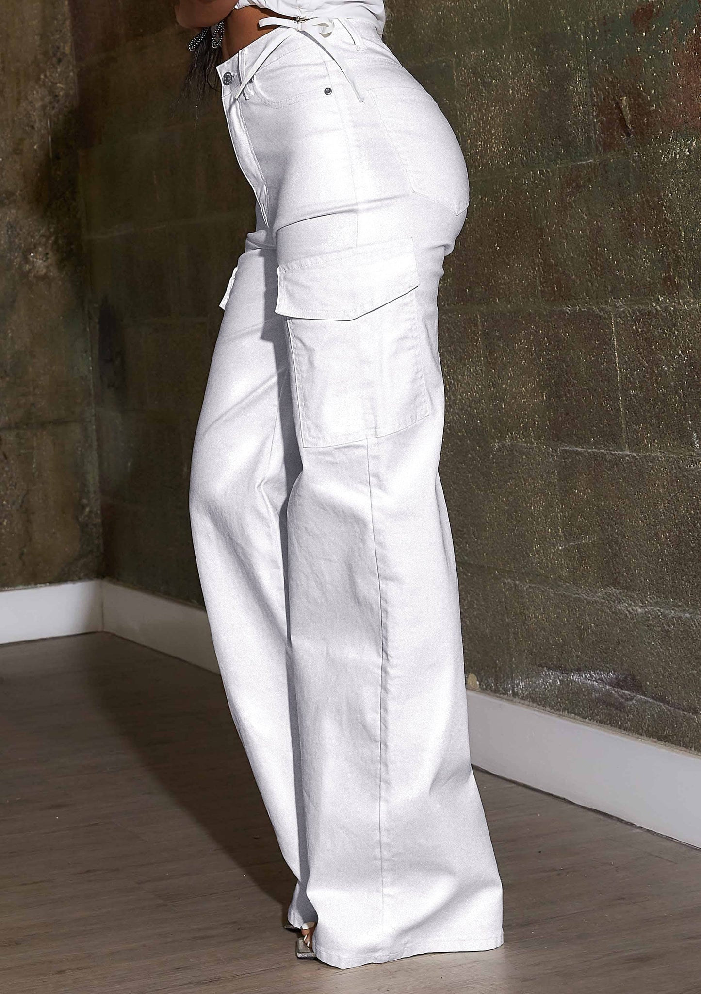 Cargo Wide Leg Pants