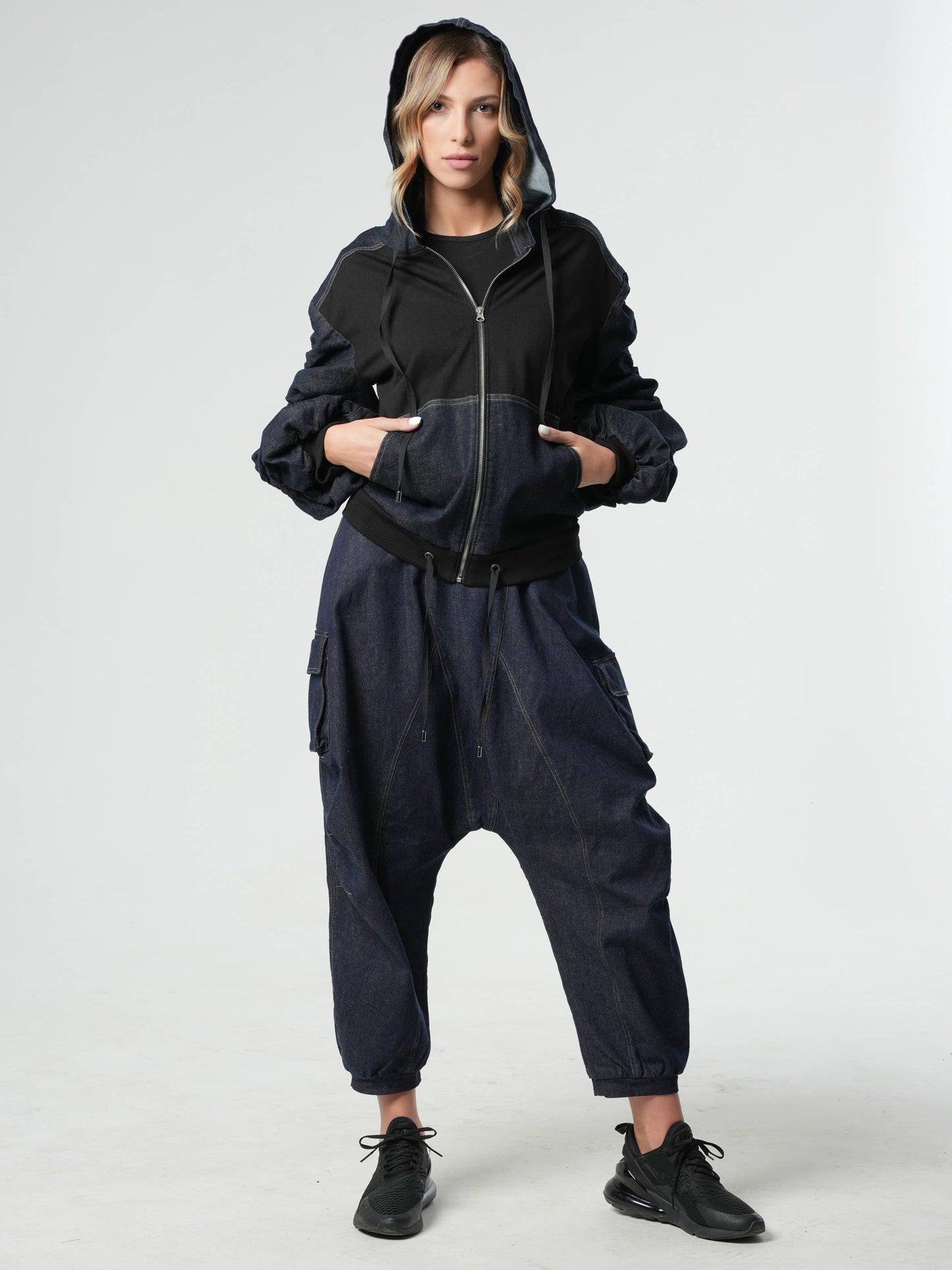 Denim Hooded Jacket (pre-order)