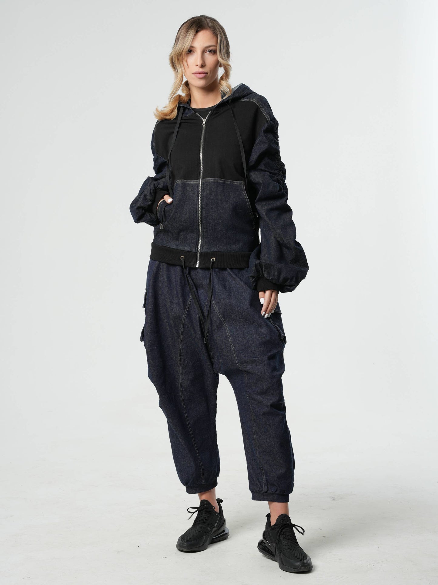 Denim Hooded Jacket (pre-order)