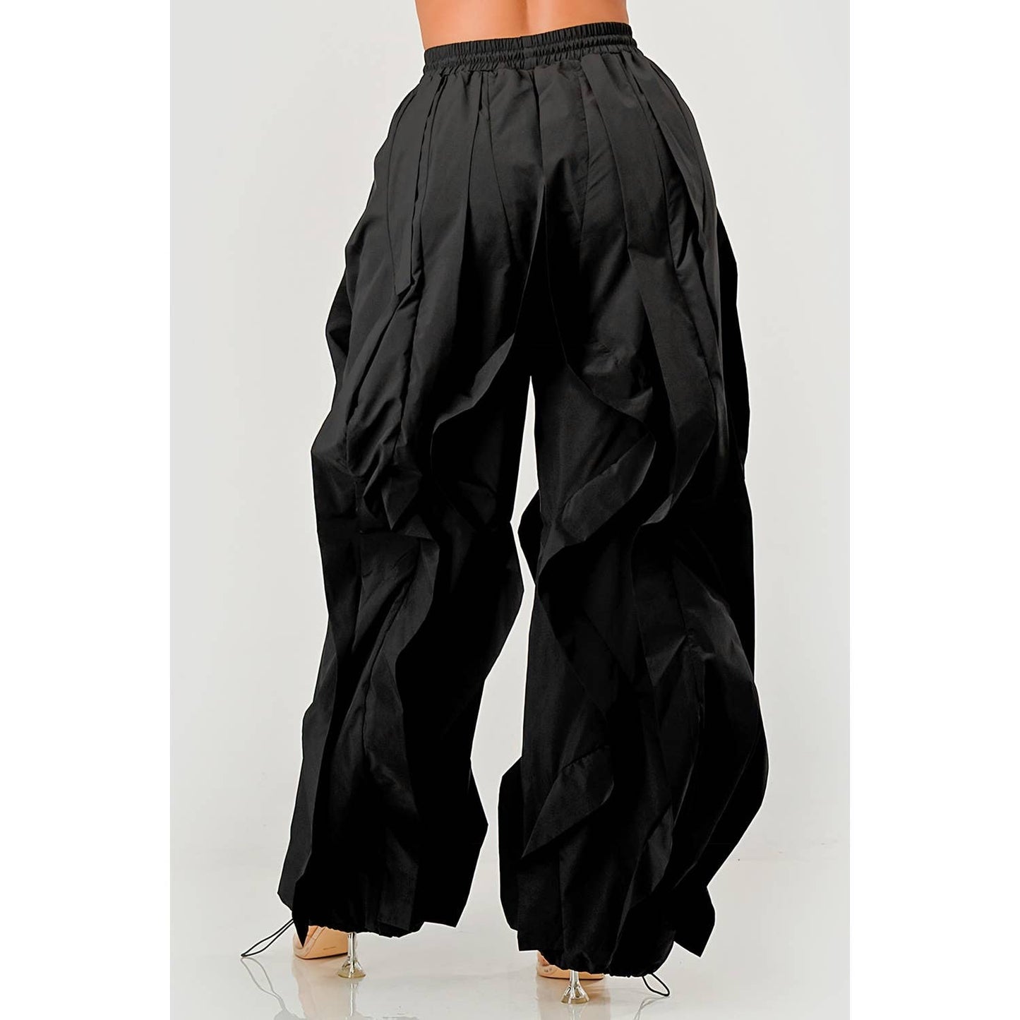 Ruffle Detail Drawstring Pant