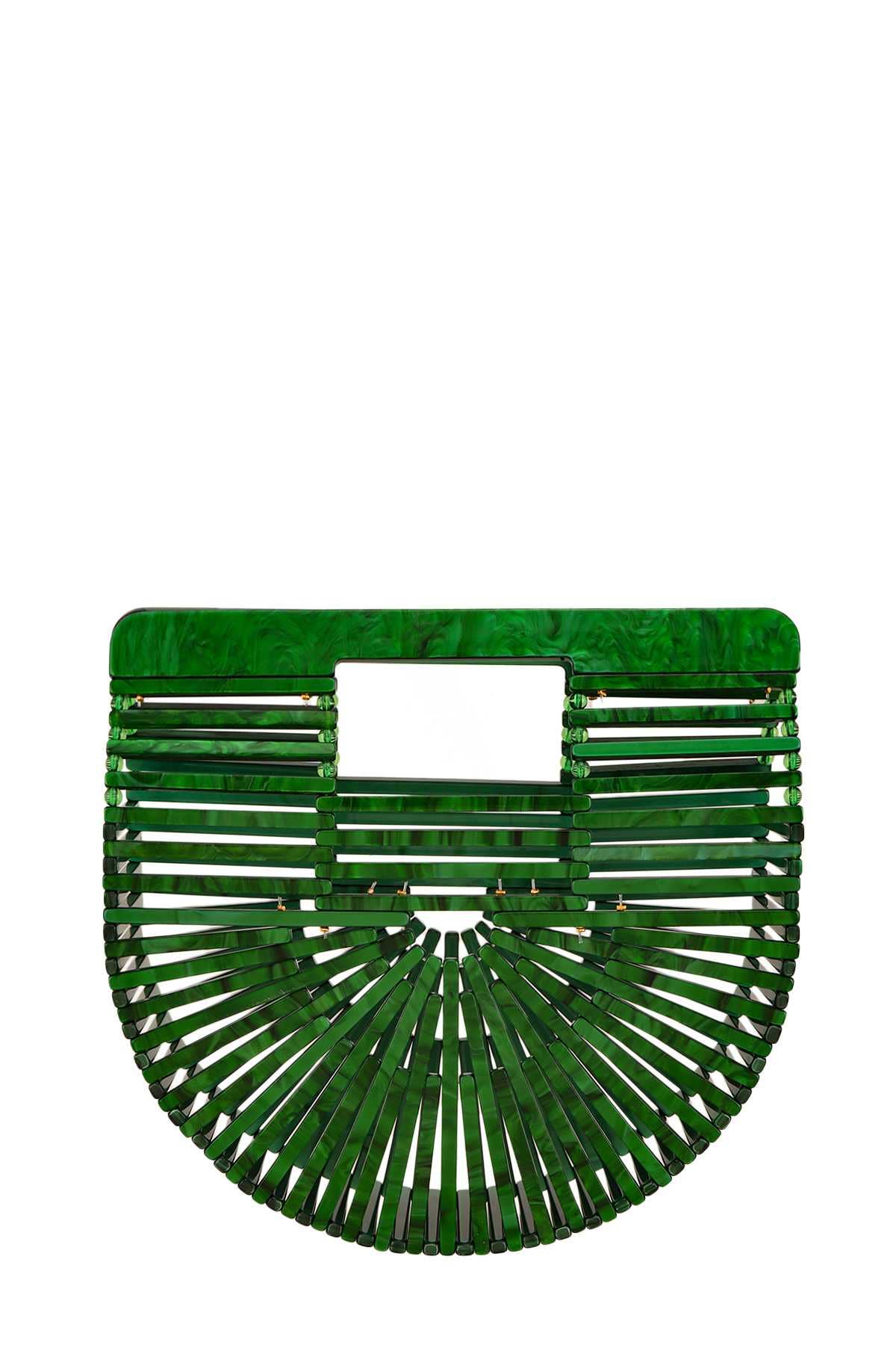 Bamboo Acrylic Clutch Hand bag