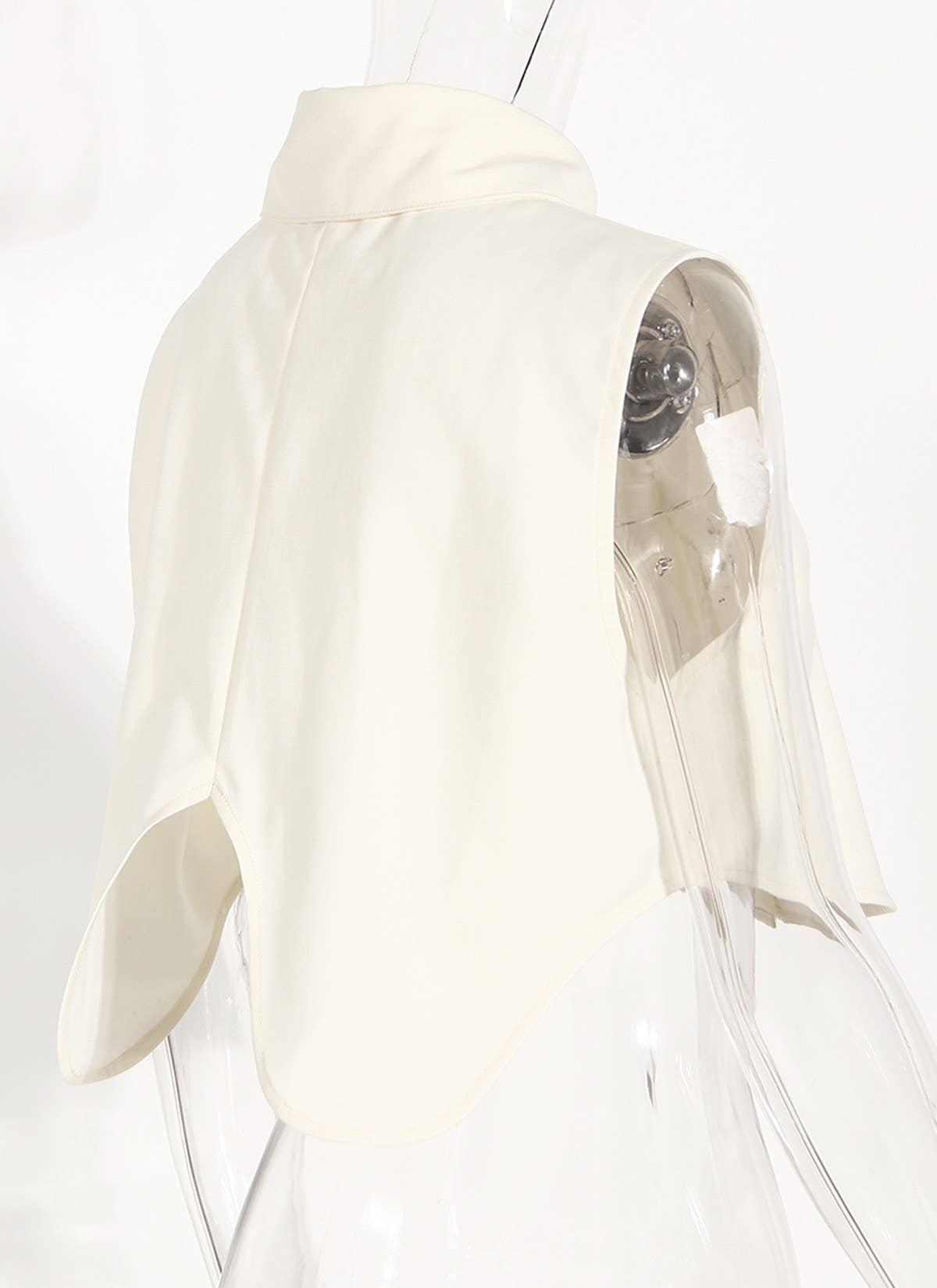 Sleeveless Vest Shawl Suit - Short Shirt Ensemble