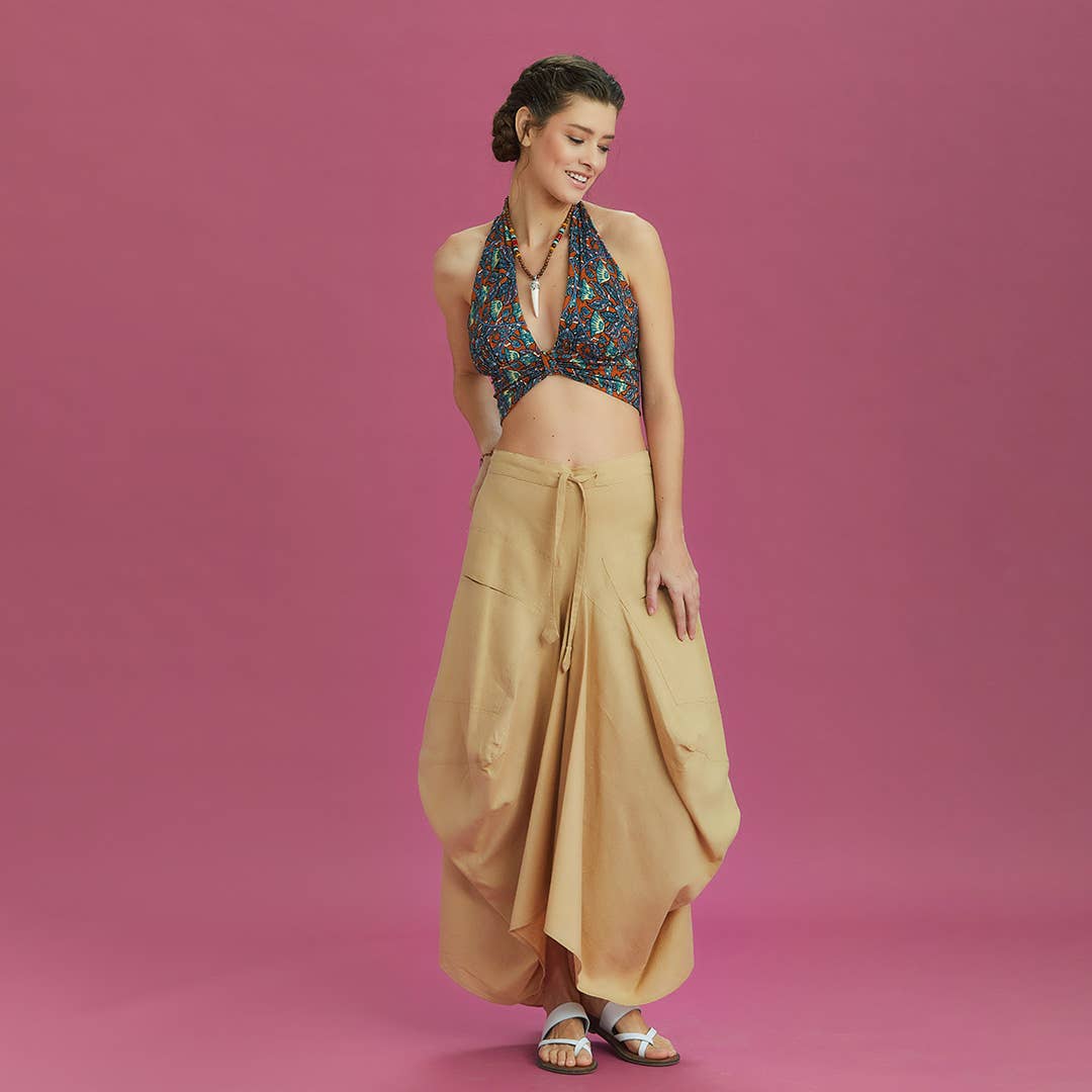 Boho Asymmetrical  Skirt