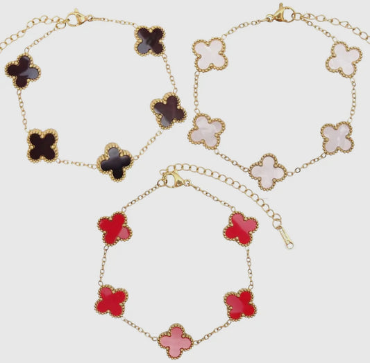 Clover bracelet