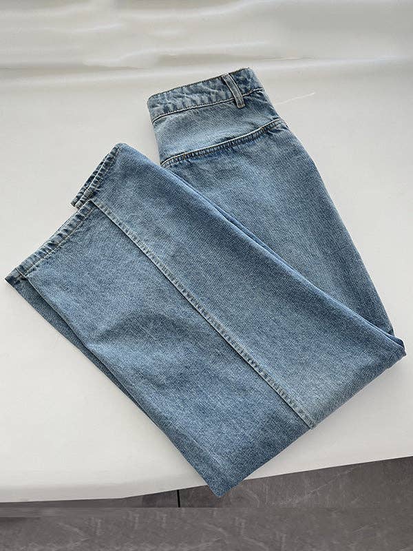 Wide Leg Reversible Jeans - with pockets & two flaps (Pre-order)