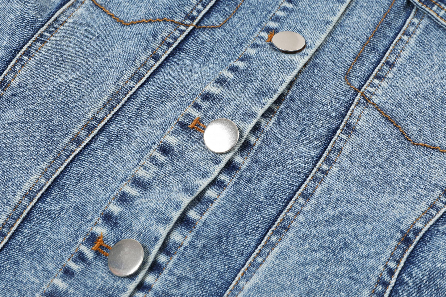 Mixed Media Denim T-shirt