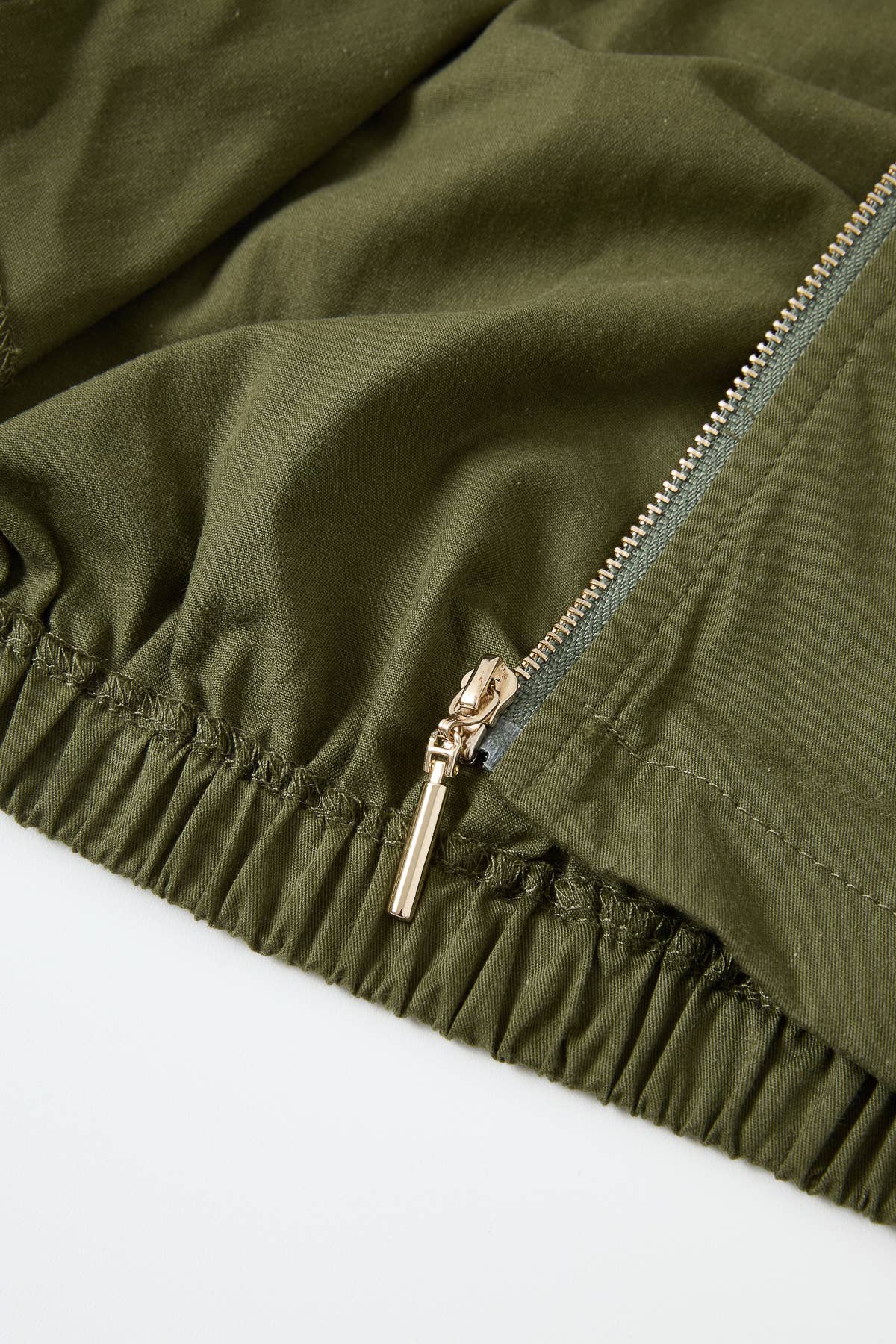 Super Puffed Sleeves Piping Detail Jacket