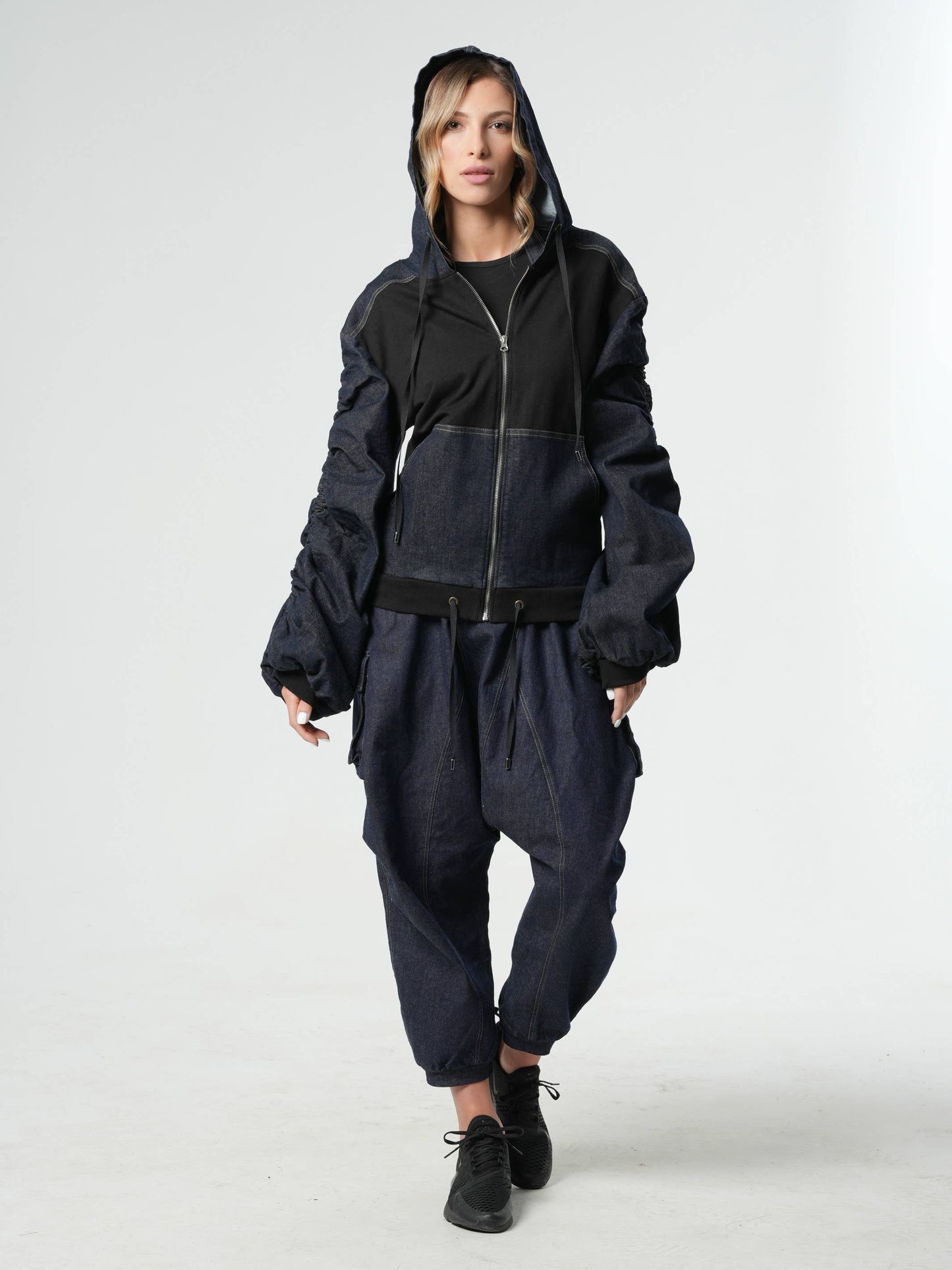 Denim Hooded Jacket (pre-order)