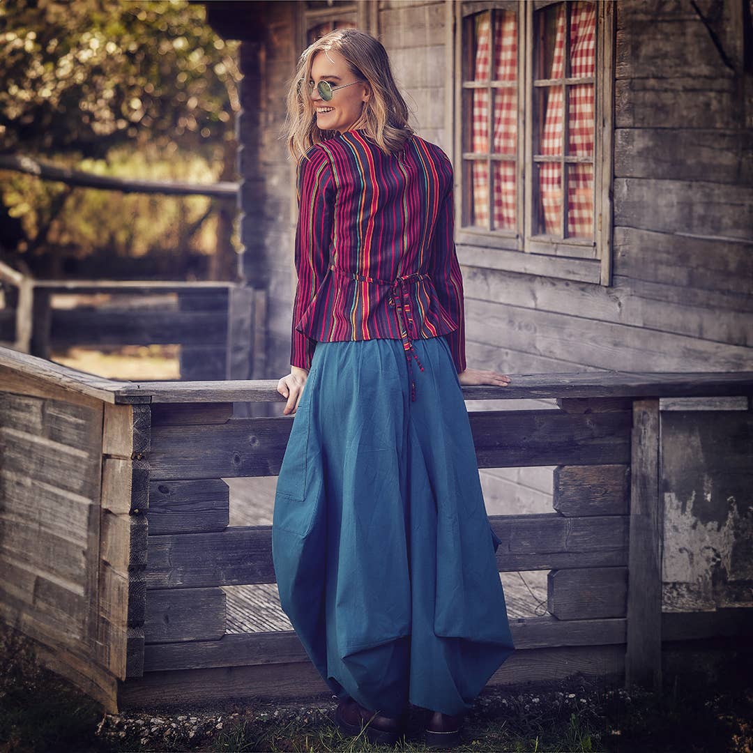 Boho Asymmetrical  Skirt