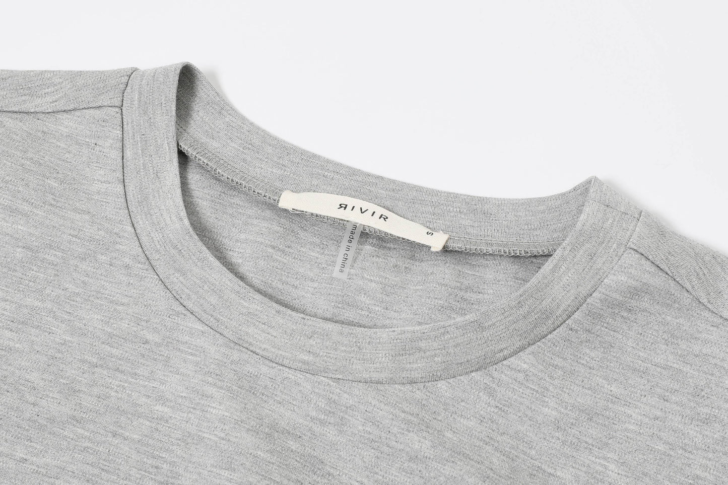 Mixed Media Denim T-shirt