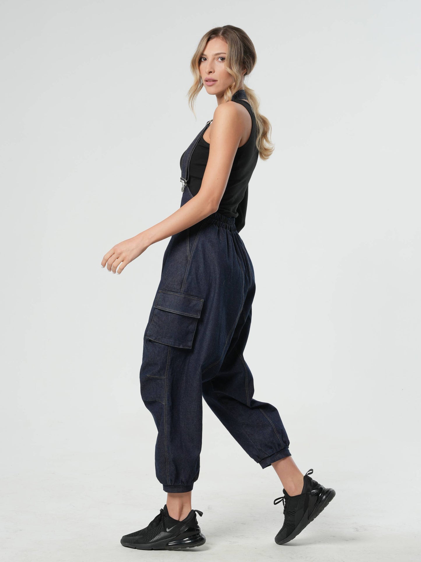 Oversized Denim Jumpsuit (pre-order)
