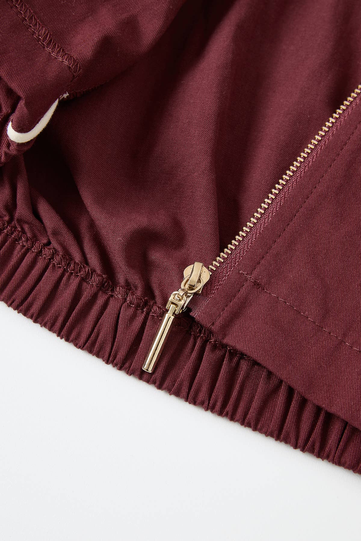 Super Puffed Sleeves Piping Detail Jacket
