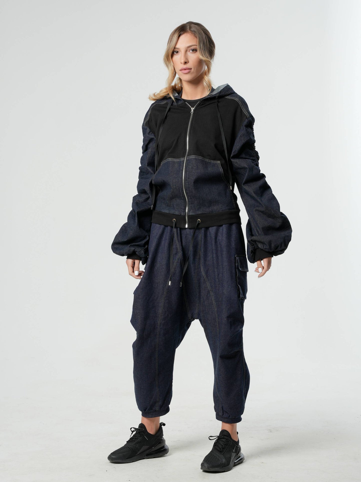 Denim Hooded Jacket (pre-order)